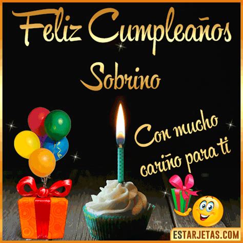 Discover and Share the best GIFs on Tenor. . Feliz cumpleaos sobrino gif